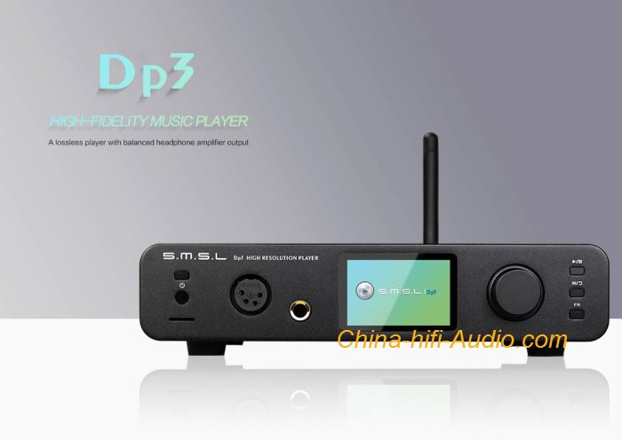 SMSL DP3 hifi Music Player Digital Turntable with Balanced headphone amplifier SMSL DP3 hifi Music Player Digital Turntable with Balanced headphone amplifier